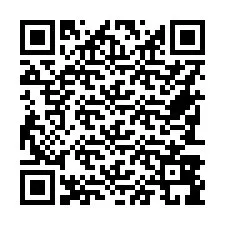 Kod QR dla numeru telefonu +16783899987