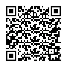 Kode QR untuk nomor Telepon +16783921348