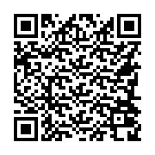 QR Code pour le numéro de téléphone +16784028324