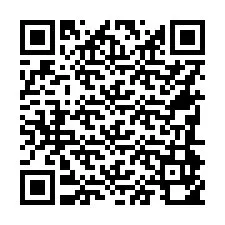 QR-koodi puhelinnumerolle +16784950050