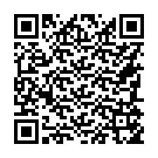 Kod QR dla numeru telefonu +16785155205