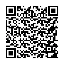 QR-код для номера телефона +16785182156