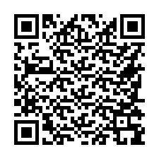 Código QR para número de telefone +16785399396