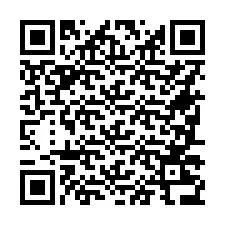 Código QR para número de telefone +16787236772