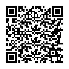 QR-koodi puhelinnumerolle +16787264486