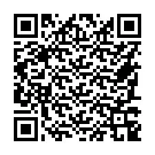 Kode QR untuk nomor Telepon +16787349147