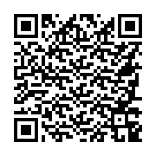 Código QR para número de telefone +16787349764