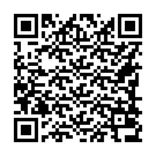 QR-Code für Telefonnummer +16788036425