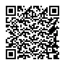 QR-koodi puhelinnumerolle +16788208947