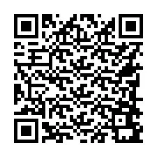 QR-koodi puhelinnumerolle +16788691358