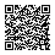 Codice QR per il numero di telefono +16789568298