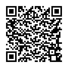 QR-koodi puhelinnumerolle +16789740604