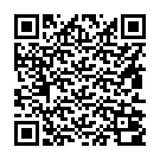 QR-koodi puhelinnumerolle +16812000010