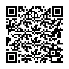 QR-код для номера телефона +16812000015