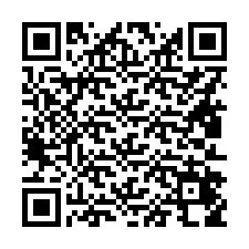 Código QR para número de teléfono +16812458432