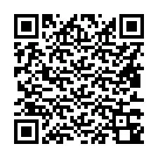 QR kód a telefonszámhoz +16813340016