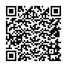 QR-kood telefoninumbri jaoks +16818921009