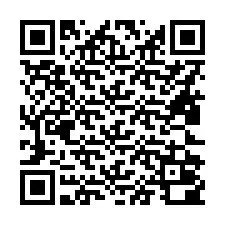 QR-koodi puhelinnumerolle +16822000003