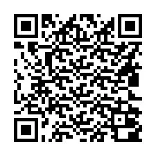 Kode QR untuk nomor Telepon +16822000004