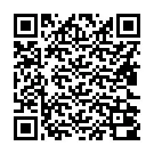 QR-koodi puhelinnumerolle +16822000006