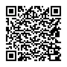 Código QR para número de teléfono +16822000015