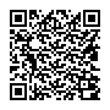 Codice QR per il numero di telefono +16822000018