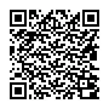 QR код за телефонен номер +16822000044