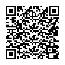 QR-код для номера телефона +16822000046