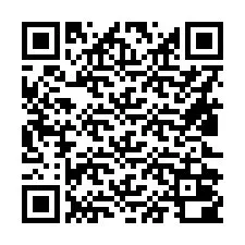 QR kód a telefonszámhoz +16822000049