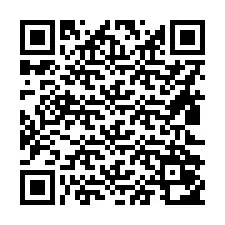 Kode QR untuk nomor Telepon +16822052651