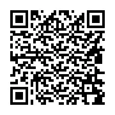 QR-code voor telefoonnummer +16826284544