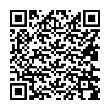 Código QR para número de telefone +16826284613