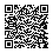 Código QR para número de telefone +16826284638