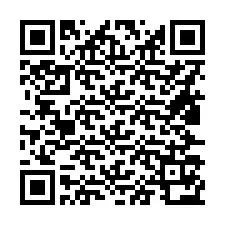 Codice QR per il numero di telefono +16827172299