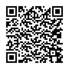 QR-koodi puhelinnumerolle +17012044473