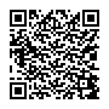 QR код за телефонен номер +17012487090