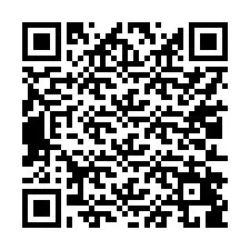 Código QR para número de telefone +17012489436