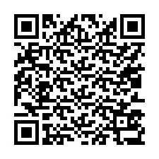 QR kód a telefonszámhoz +17013537116