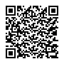 QR-koodi puhelinnumerolle +17013537118