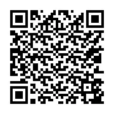 QR-koodi puhelinnumerolle +17013547219