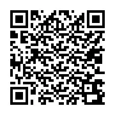 QR-код для номера телефона +17013692127