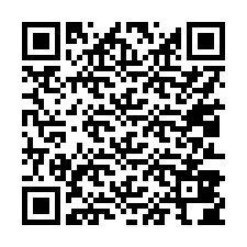 电话号码二维码 +17013804973