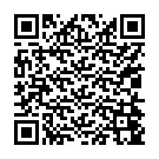 Código QR para número de teléfono +17014045020