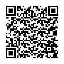 QR код за телефонен номер +17014285980