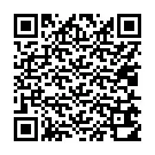 Codice QR per il numero di telefono +17015610023