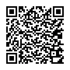 Codice QR per il numero di telefono +17015610073