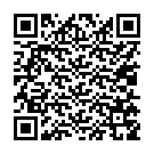 QR kód a telefonszámhoz +17015759533