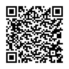 Kode QR untuk nomor Telepon +17015759710