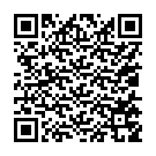 QR Code สำหรับหมายเลขโทรศัพท์ +17015759718