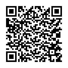 QR-код для номера телефона +17015759730